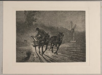 Munka teherautó. Este alkotó: Søren Lund