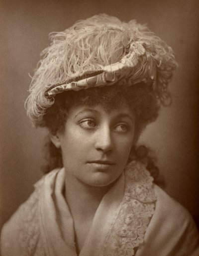 Lucy Buckstone brit színésznő, 1884. alkotó: St James
