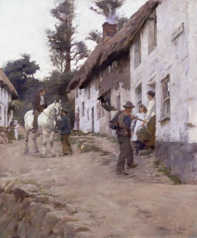 Este – A munkások visszatérése alkotó: Stanhope Alexander Forbes