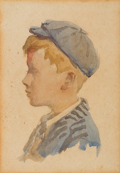 Alec portréja, 1904 körül (akvarell, papír) alkotó: Stanhope Alexander Forbes