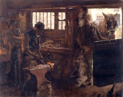 A kis kovácsműhely alkotó: Stanhope Alexander Forbes
