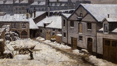 Hó Párizsban alkotó: Stanislas Victor Edouard Lepine