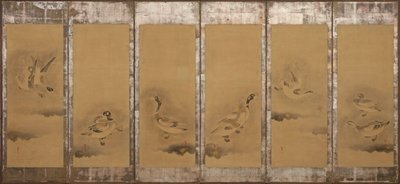 Vadlibák, Momoyama vagy Edo korszak, 1568-1640. alkotó: Sôtatsu