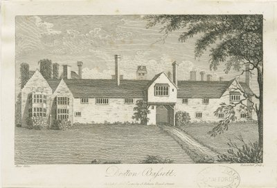 Drayton Bassett – „Drayton Manor”: metszet, és [c 1800] (nyomtatott) alkotó: Stebbing Shaw