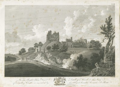 Dudley kastély: metszet, nd [1762-1802] (nyomat) alkotó: Stebbing Shaw