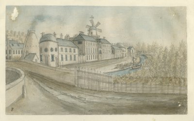 Etruria - Gyár: akvarellfestés, nd [1762-1802] alkotó: Stebbing Shaw