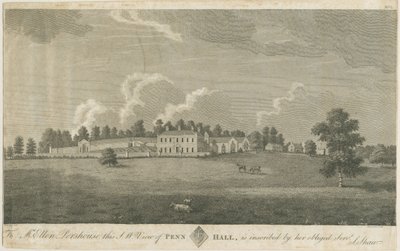 Penn Hall: metszet, és [18. század vége] (nyomtatás) alkotó: Stebbing Shaw