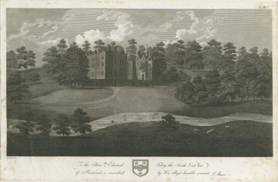 Prestwood Hall: metszet, nd [1762-1802] alkotó: Stebbing Shaw