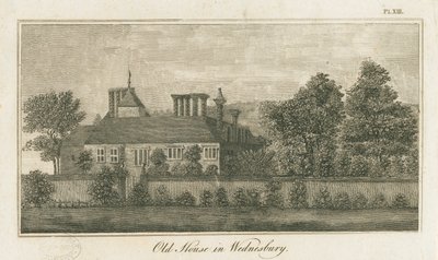 Wednesbury - Old House: metszet, nd [1762-1802] (nyomat) alkotó: Stebbing Shaw