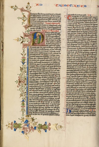P kezdőbetű: Saint Paul alkotó: Stefan Lochner