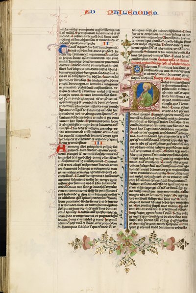 P kezdőbetű: Saint Paul alkotó: Stefan Lochner