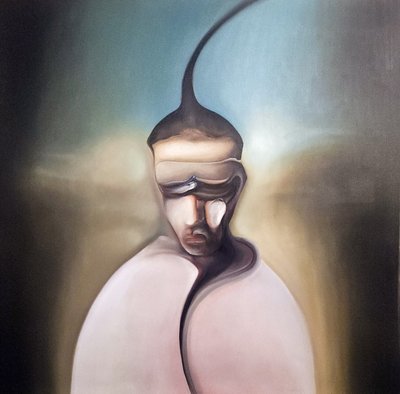 Sötét szürrealista alak alkotó: Stefano Mazzolini
