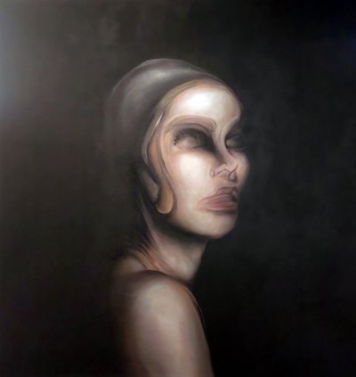 Szürrealista női portré alkotó: Stefano Mazzolini