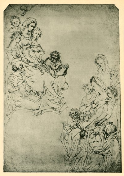 „A liberális művészetek allegóriája: logika és nyelvtan”, 15. század eleje, 1943. alkotó: Stefano da Verona