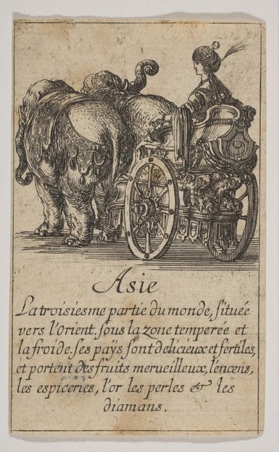 Ázsia, 1644. alkotó: Stefano della Bella