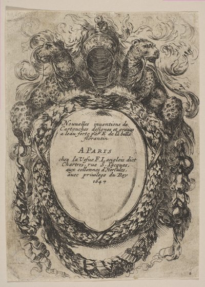 Patron címmel: A patronok új találmányai, 1647. alkotó: Stefano della Bella