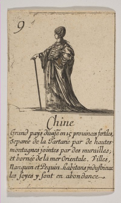 Chine, 1644. alkotó: Stefano della Bella