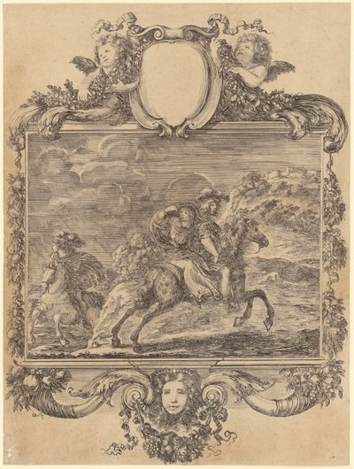Clovis és Clotilde alkotó: Stefano della Bella