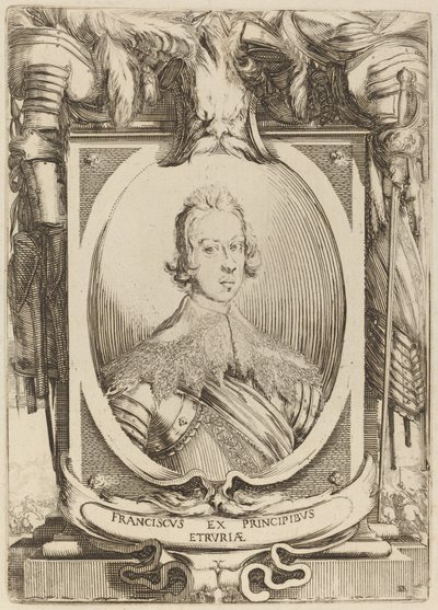 Francesco de Medici, Toszkána hercege. alkotó: Stefano della Bella