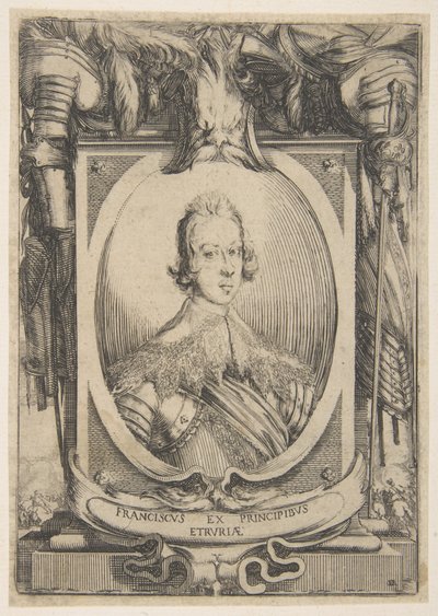 Francesco de Medici, Toszkána hercege, kb. 1634. alkotó: Stefano della Bella