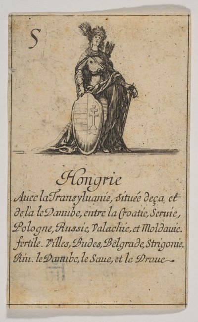 Magyarország, 1644. alkotó: Stefano della Bella