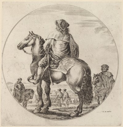 magyar lovas. alkotó: Stefano della Bella