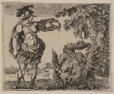 Jason, a Game of Mythology-ból Game of Mythology, 1644. alkotó: Stefano della Bella