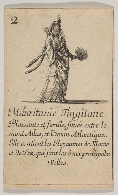 Mauritánia, 1644. alkotó: Stefano della Bella