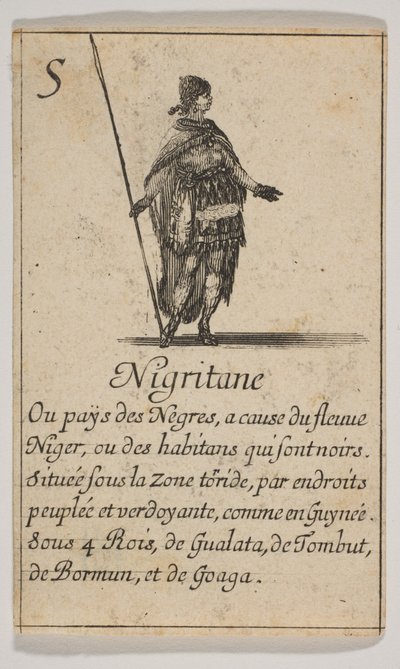 Nigritane, 1644. alkotó: Stefano della Bella