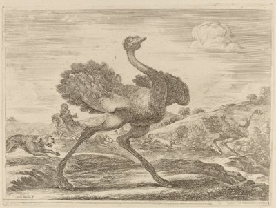 Struccvadászat alkotó: Stefano della Bella