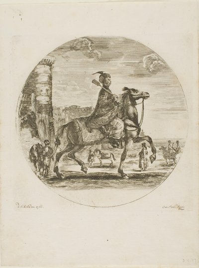 Lengyel lovas alkotó: Stefano della Bella
