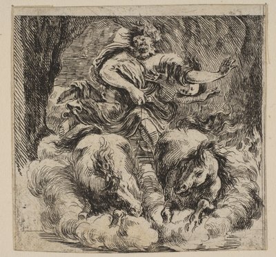 Proserpina, a Game of Mythologyból, a Game of Mythology, 1644-ből. alkotó: Stefano della Bella