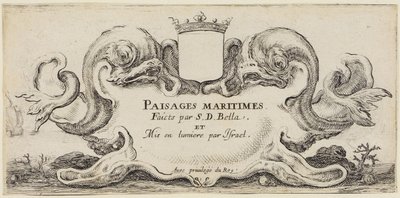 Tengeri tájképek (Paysages maritimes): Címlap alkotó: Stefano della Bella