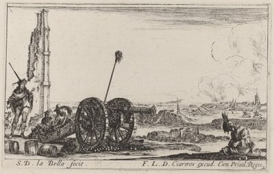 Az ágyú, c. 1641. alkotó: Stefano della Bella