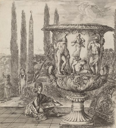 A Medici váza, 1656. alkotó: Stefano della Bella