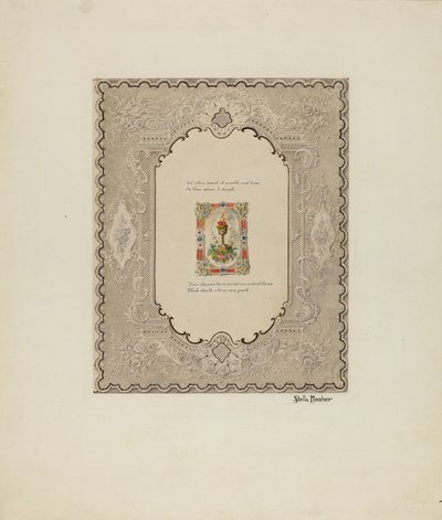 Valentin, c. 1941. alkotó: Stella Mosher