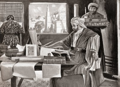 Isaac ben Judah Abravanel, Hutchinson A nemzetek története című művéből, 1915. alkotó: Stephen (after) Reid