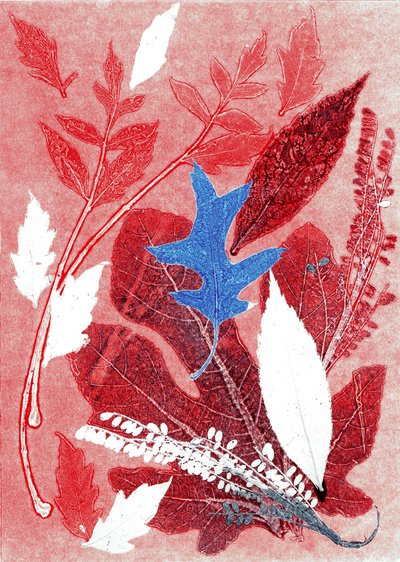 Jol III, 2017 (monoprint, papír) alkotó: Stephen Dow