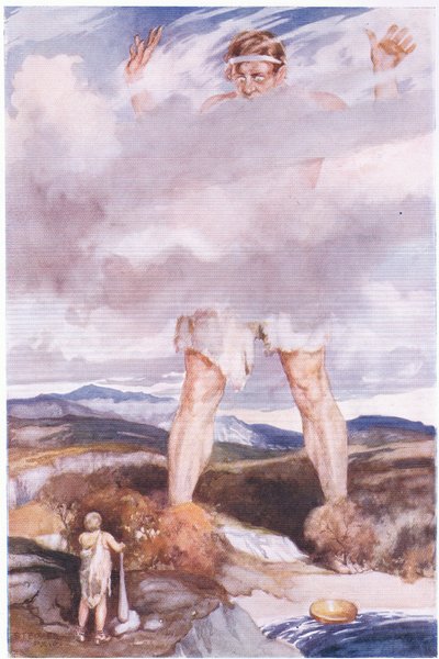 Herkules, az óriás üvöltésének észlelése (színes litó) alkotó: Stephen Reid