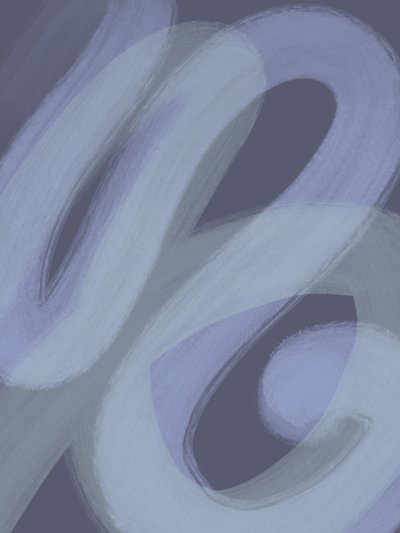 Áramló lila absztrakció alkotó: Studio Palette