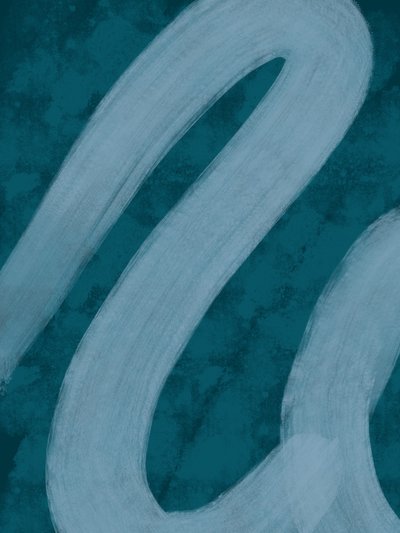 Folyékony, türkizkék vonalak alkotó: Studio Palette