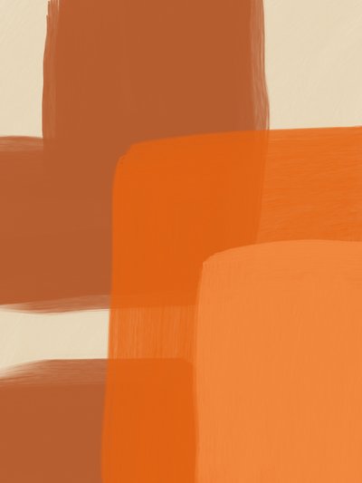 Egymást átfedő meleg színek alkotó: Studio Palette