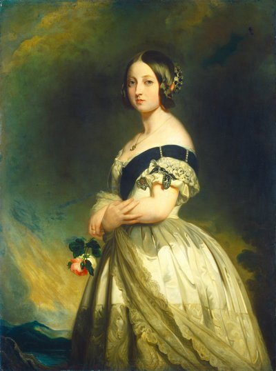 Viktória királynő alkotó: Studio of Franz Xaver Winterhalter
