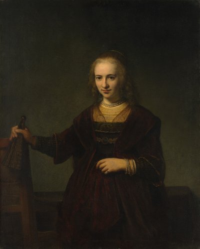 Egy nő portréja. alkotó: Style of Rembrandt
