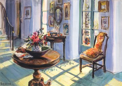 Vanessas napfényes terem, 1995, (guache a kártyán) alkotó: Sue Wales