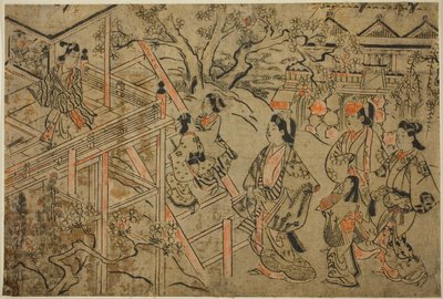 A Kiyomizu templom megtekintése alkotó: Sugimura Jihei