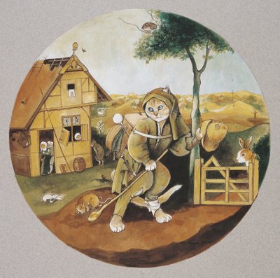 Illusztráció a Cats Galore! A kulturált macskák kompendiuma (kiad. 2015) alkotó: Susan Herbert