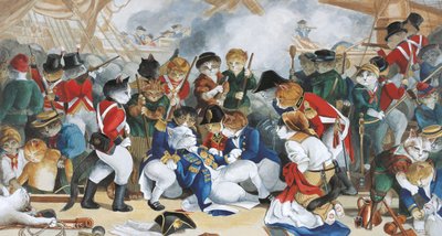 Illusztráció a Cats Galore! A kulturált macskák kompendiuma (kiad. 2015) alkotó: Susan Herbert