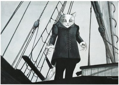 Illusztráció a Macskák című filmből (kiad. 2006) alkotó: Susan Herbert