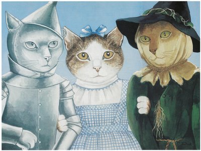 Illusztráció a Macskák című filmből (kiad. 2006) alkotó: Susan Herbert
